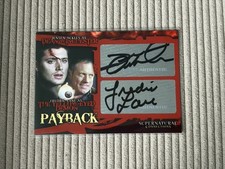 Scheda autografa doppia