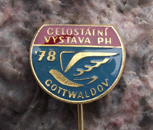 Distintivo spilla gottwaldov - distintivo,
