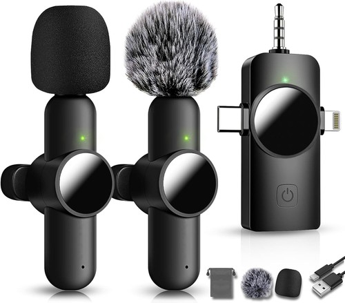 Set microfono mini lavalier