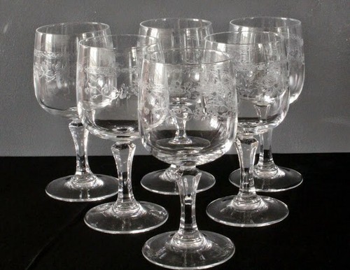 Verres vin cristal - verres, à