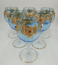 SET 6 BICCHIERI CALICI DA VINO