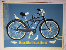 Poster concerto tour Dave Matthews Band 2010 - N1 Camden, NJ 6/30, # 402/650 DMB