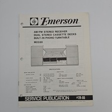 Emerson M2330 Manuale di