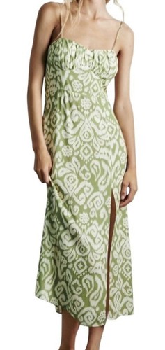 Abito midi zara verde - abito,