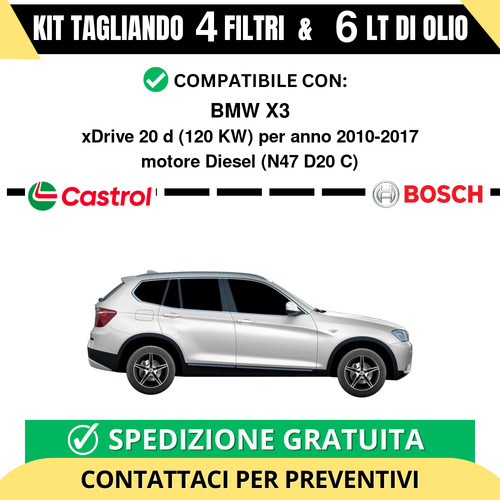 Tagliando per bmw xdrive 20 - xdrive,