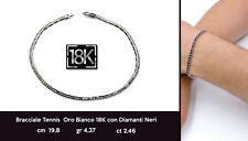 BRACCIALE TENNIS IN 18 KT