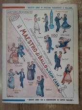 Arturo Benvenuti IL MAESTRO DI BALLO IN OGNI CASA vintage anni 50'