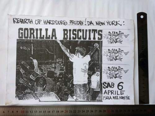 Riproduzione gorilla biscuits - riproduzione:,