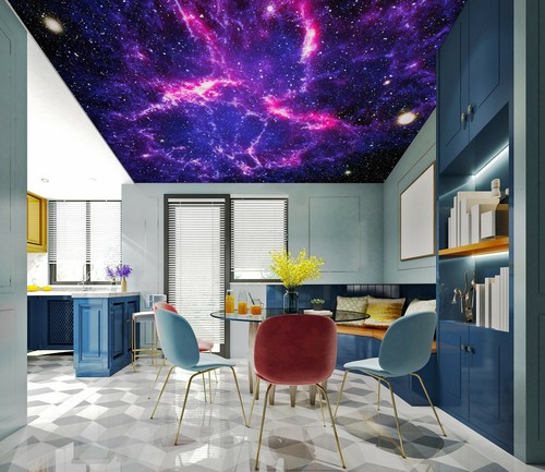 Carta parete soffitto 3d - parete,