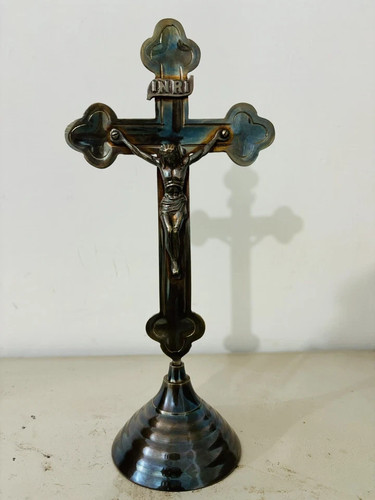 Croce altare ottone - croce,