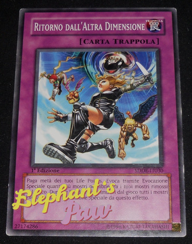 Yugioh ritorno dall - -, dall'altra