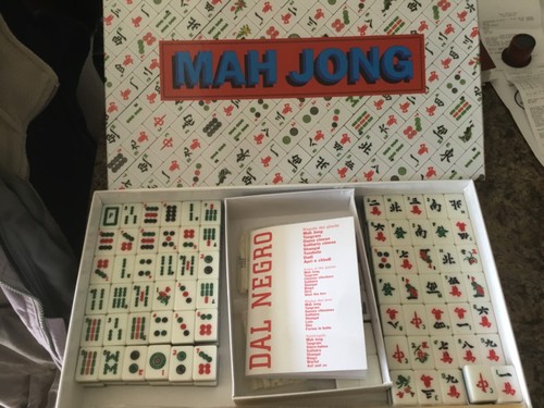 Mah jong jongg - jongg, set
