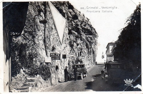Cartolina grimaldi ventimiglia - cartolina, grimaldi-ventimiglia