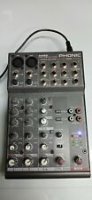 Phonic AM 85 Compact 2-Mono and 2-Stereo Channels Analog Mixer