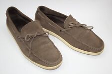 TOD'S scarpe uomo tg 6 Europa 38 MARRONE CHIARO SCAMOSCIATO pelle S8769