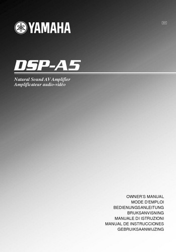 Yamaha dsp amplificatore - yamaha, dsp-a5