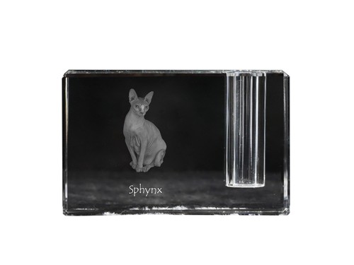 Sphynx portapenne cristallo - sphynx,