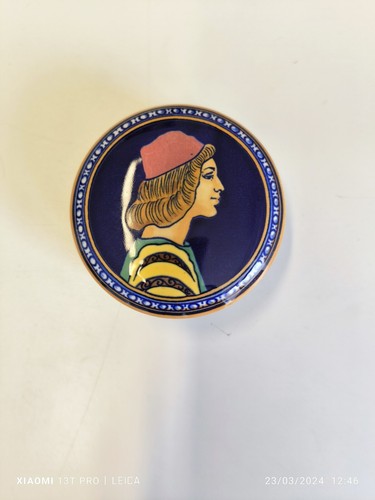 Scatolina ceramica maiolica - scatolina,