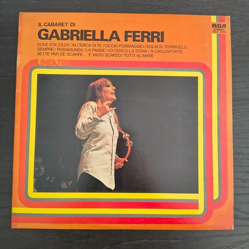 Gabriella ferri il cabaret - ferri, –