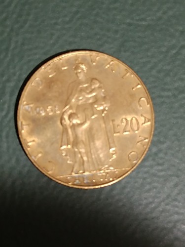 Moneta vaticano lire - lire,