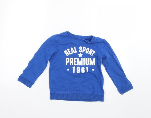 Maglione pullover blu mamma - maglione,