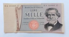 BANCONOTA MILLE LIRE 1000
