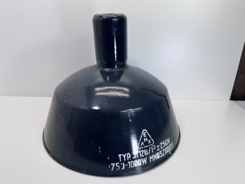 Alte fabriklampe emaille - fabriklampe,