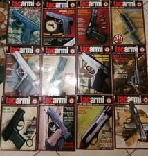 LOTTO 12 RIVISTE TAC ARMI 1990 completa RIVISTE ARMI hecklet & coch franchi