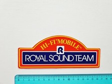 Adesivo royal sound - adesivo,