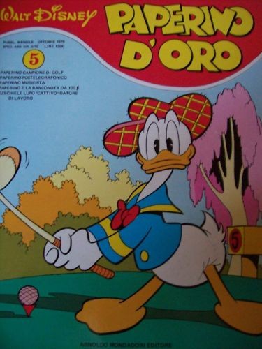 Paperino oro walt disney - paperino,