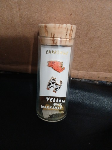 Orecchini perno gatto - orecchini, a