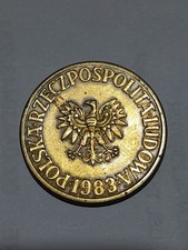 POLONIA 5 ZLOTYCH 1983 "AQUILA" OTTONE GR.5 DIA.24 (1682)