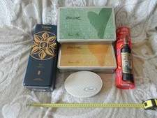 Lotto 14 Scatole di latta Vintage da collezione di varie marche