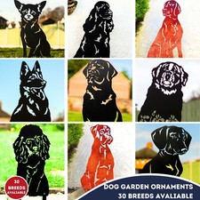 Dog 30 Breeds Garden Ornaments Statue Home Decoration Figurine Gifts Sculpture