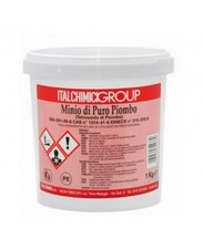 MINIO DI PURO PIOMBO IN POLVERE DA 1KG ANTIRUGGINE AL MINIO ITALCHIMICI