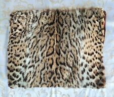 RARA BORSA/MANICOTTO IN PELLICCIA DI OCELOT ANNI ‘50