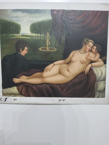 Quadro dama scena - quadro,