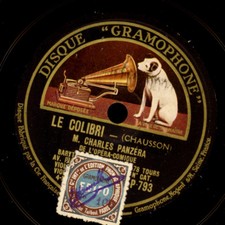 CHARLES PANZÉRA -BARITON- Le