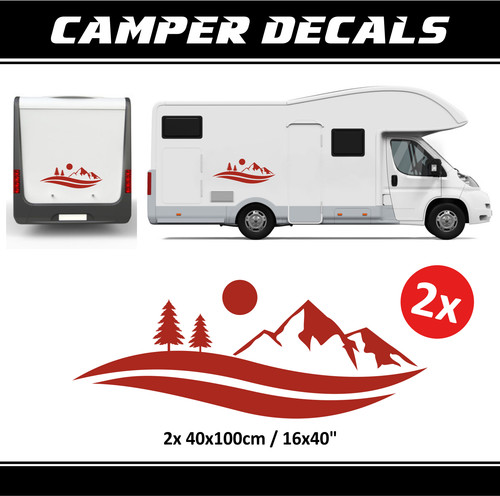 Adesivo roulotte camper - ,