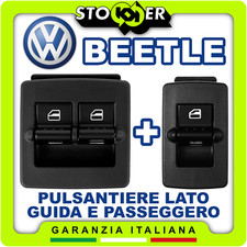 Pulsantiera Guida SX + Passeggero DX Alzacristalli Interruttori Vetri VW BEETLE