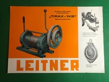 brochure trattore argano