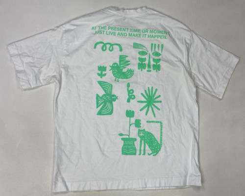 Shirt grafica zara - t-shirt,