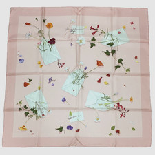 HERMES 100% Silk Carre 90 Des