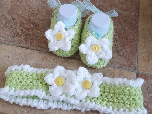Set scarpe fascia fiori per - fascia,