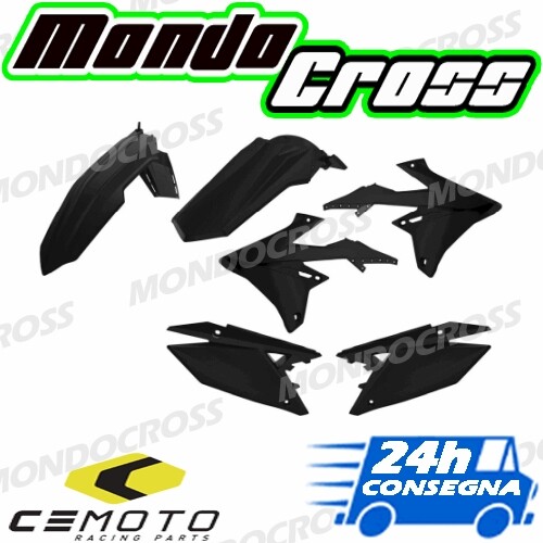 Kit plastiche cemoto nero - plastiche,
