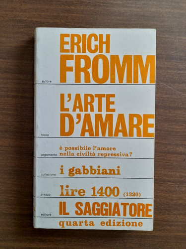 Fromm arte amare - arte,