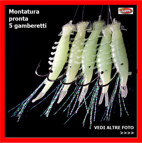 Esca artificiale gamberetti - esca,