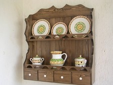 OFFERTA PIATTAIA MENSOLA A MURO COLORE MARCA  LEGNO PIATTI CAMERA