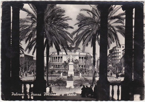 Palermo piazza politeama e - piazza,