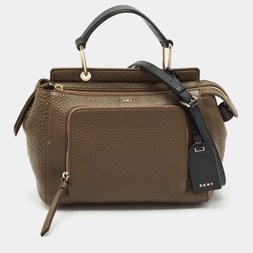 Borsa dkny marrone scuro - borsa,